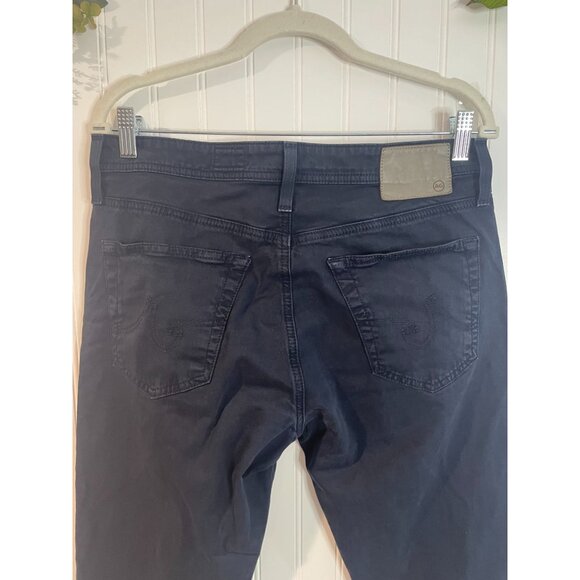 Adriano Goldschmied Pants Men 31x32 Black Chino The Everett Slim Straight Pocket - Picture 6 of 14